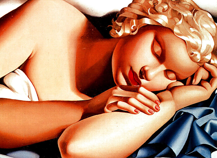 Tamara de Lempicka Art Deco painter and Glamour Star  #12305612