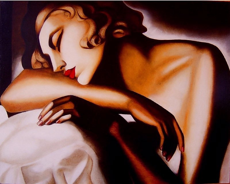 Tamara de Lempicka Art Deco painter and Glamour Star  #12305664