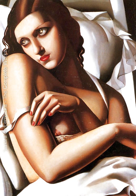 Tamara de Lempicka Art Deco painter and Glamour Star  #12305696