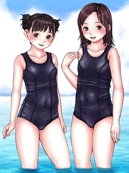 Hentai Nettes Mädchen In Der Schule Badeanzug #18421612