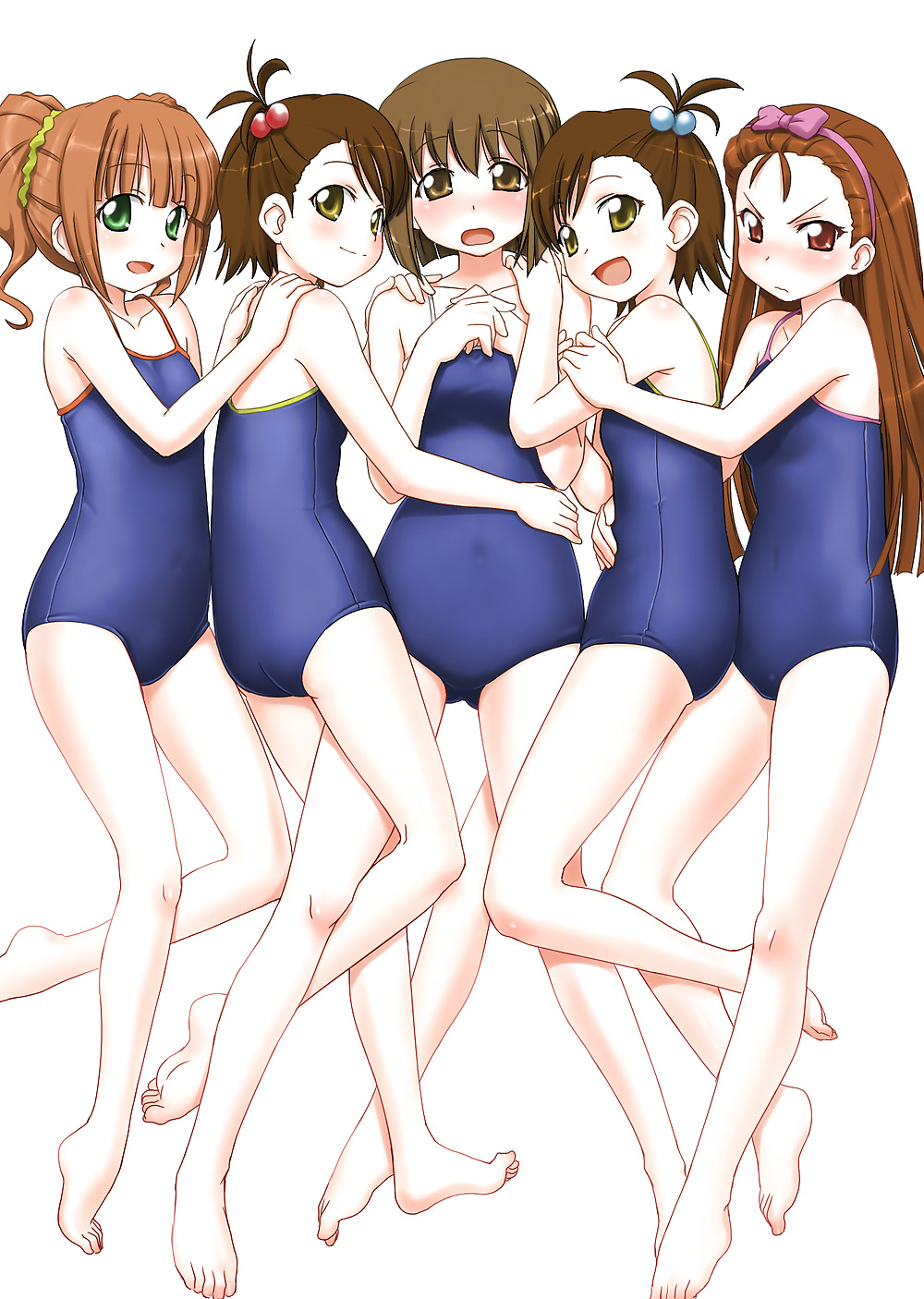 Hentai Nettes Mädchen In Der Schule Badeanzug #18421627