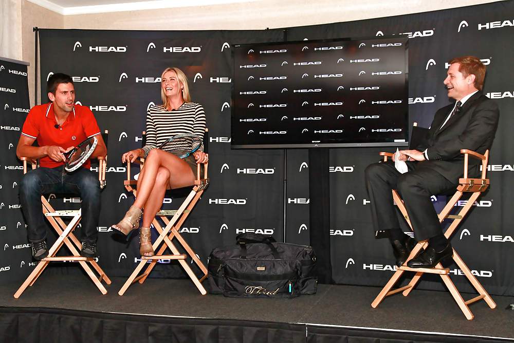 Maria Sharapova unveiling of the new HEAD Collection in NY #6002431