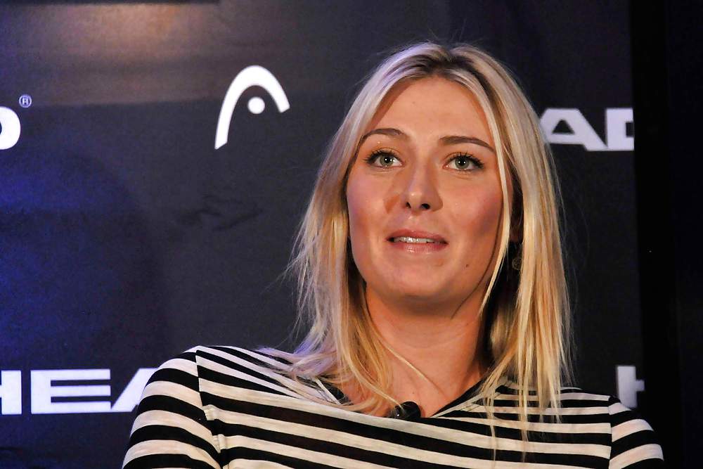 Maria Sharapova unveiling of the new HEAD Collection in NY #6002501