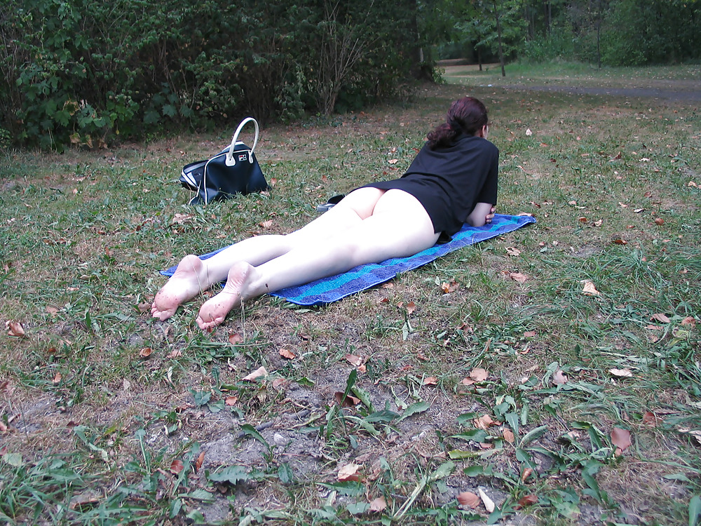 Geil im Park , public park nudism #713022