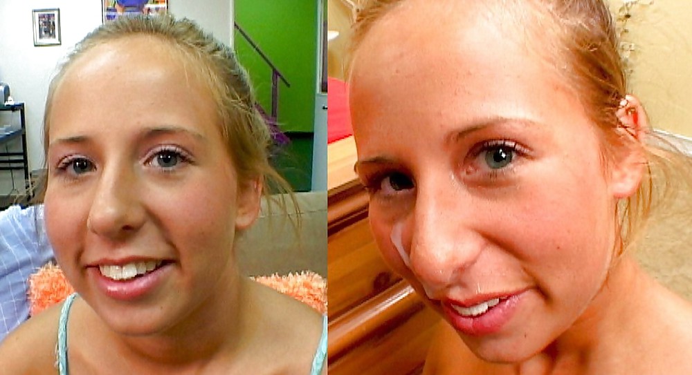 ¡Justo antes y después de los faciales !
 #17156124