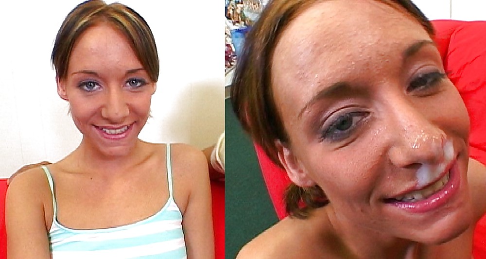 ¡Justo antes y después de los faciales !
 #17156143