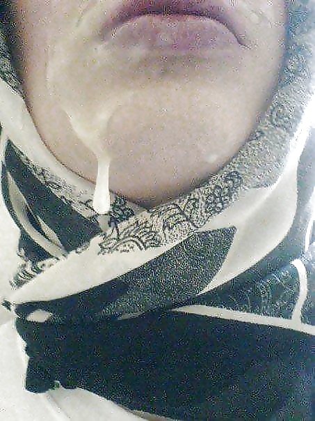 Paki Hijabi Schlampe Sobia Bekommt Ein Gesicht #9348127