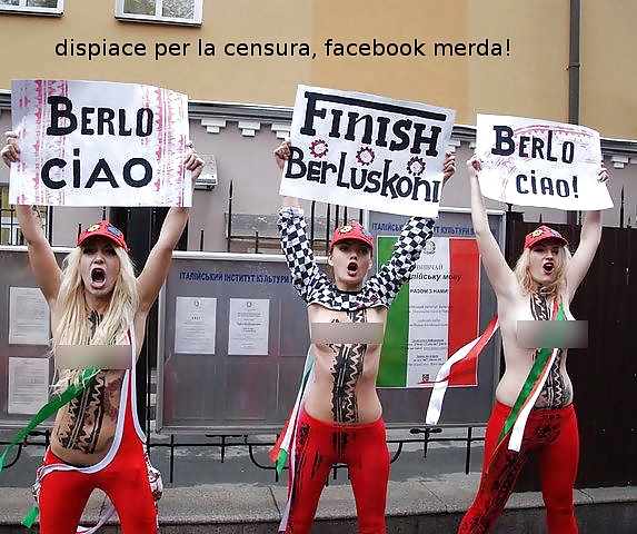 FEMEN - cool girls protest by public nudity #7048134