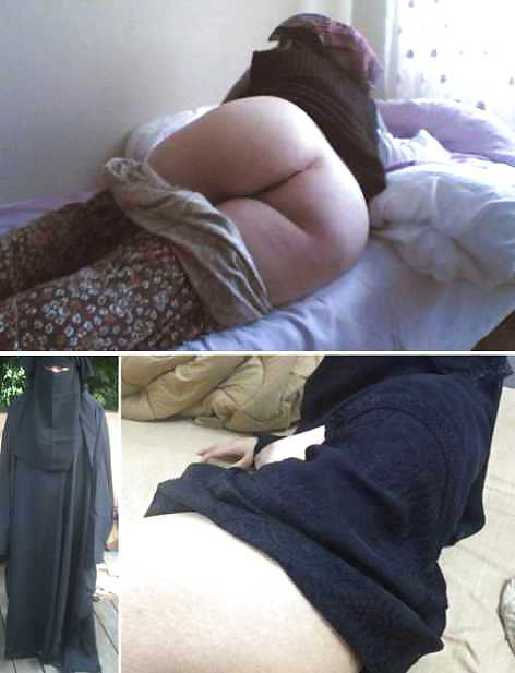 Loch-ass Niqab Kopftuch Hijab Arabisches Hijab Paki Turbanli Mallu #13473187