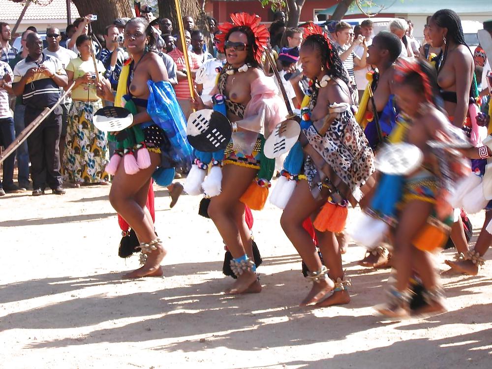 Naked Girl Groups 008 - African Tribal Celebrations 2 #17191252