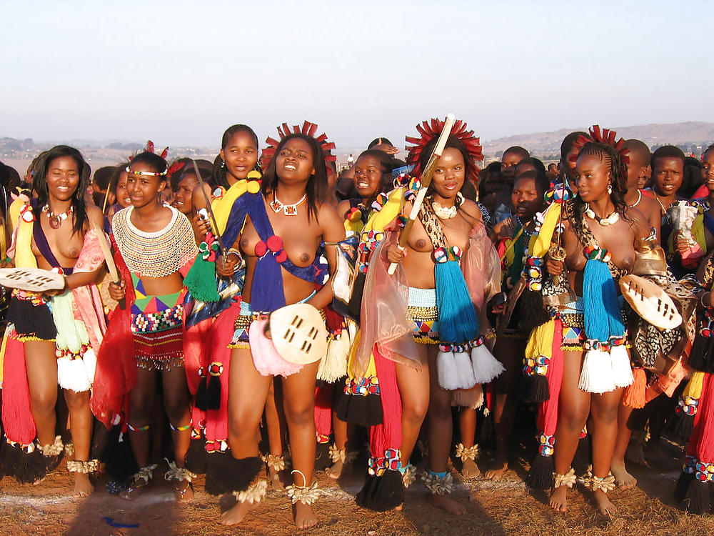 Naked Girl Groups 008 - African Tribal Celebrations 2 #17191256