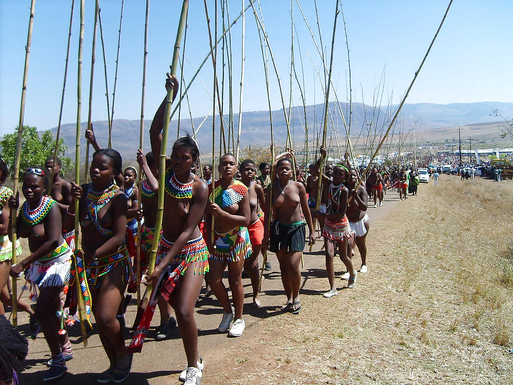 Naked Girl Groups 008 - African Tribal Celebrations 2 #17191273