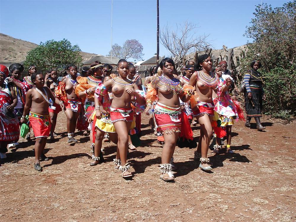 Naked Girl Groups 008 - African Tribal Celebrations 2 #17191374