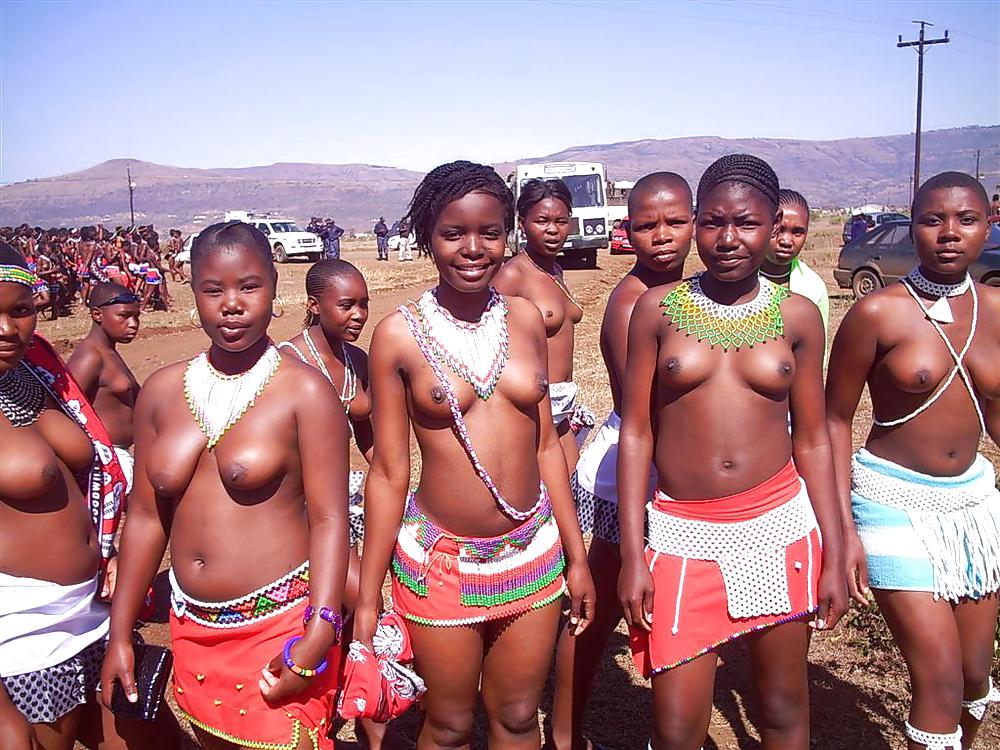 裸のガールズグループ 008 - アフリカの部族の祭典 2
 #17191379