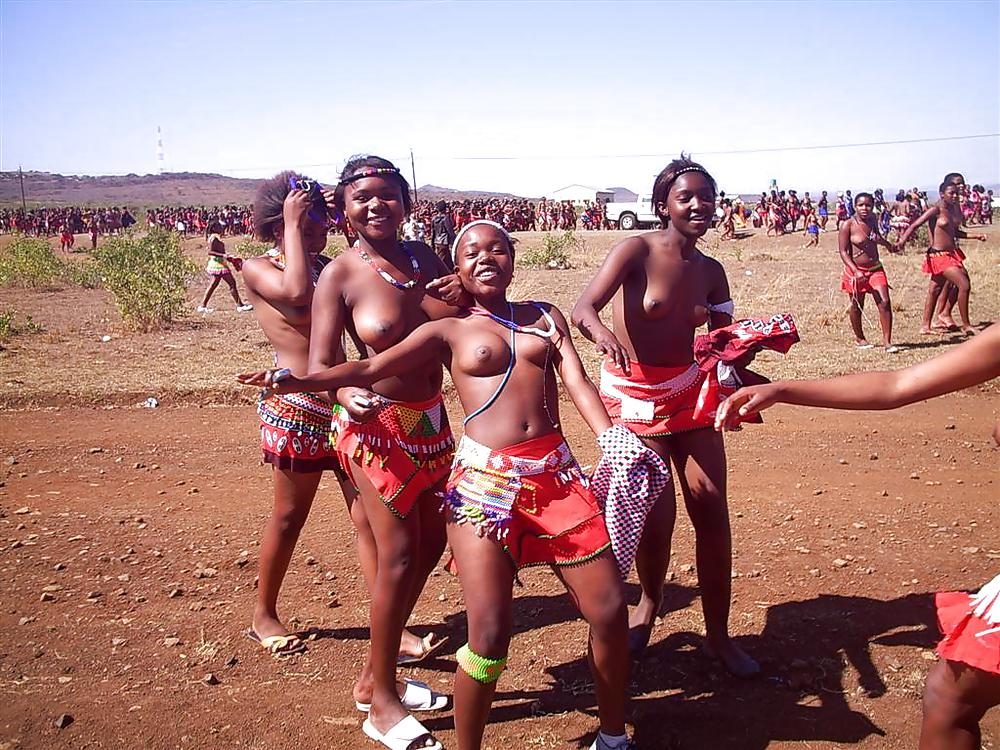 Naked Girl Groups 008 - African Tribal Celebrations 2 #17191384