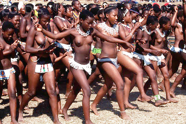 裸のガールズグループ 008 - アフリカの部族の祭典 2
 #17191729