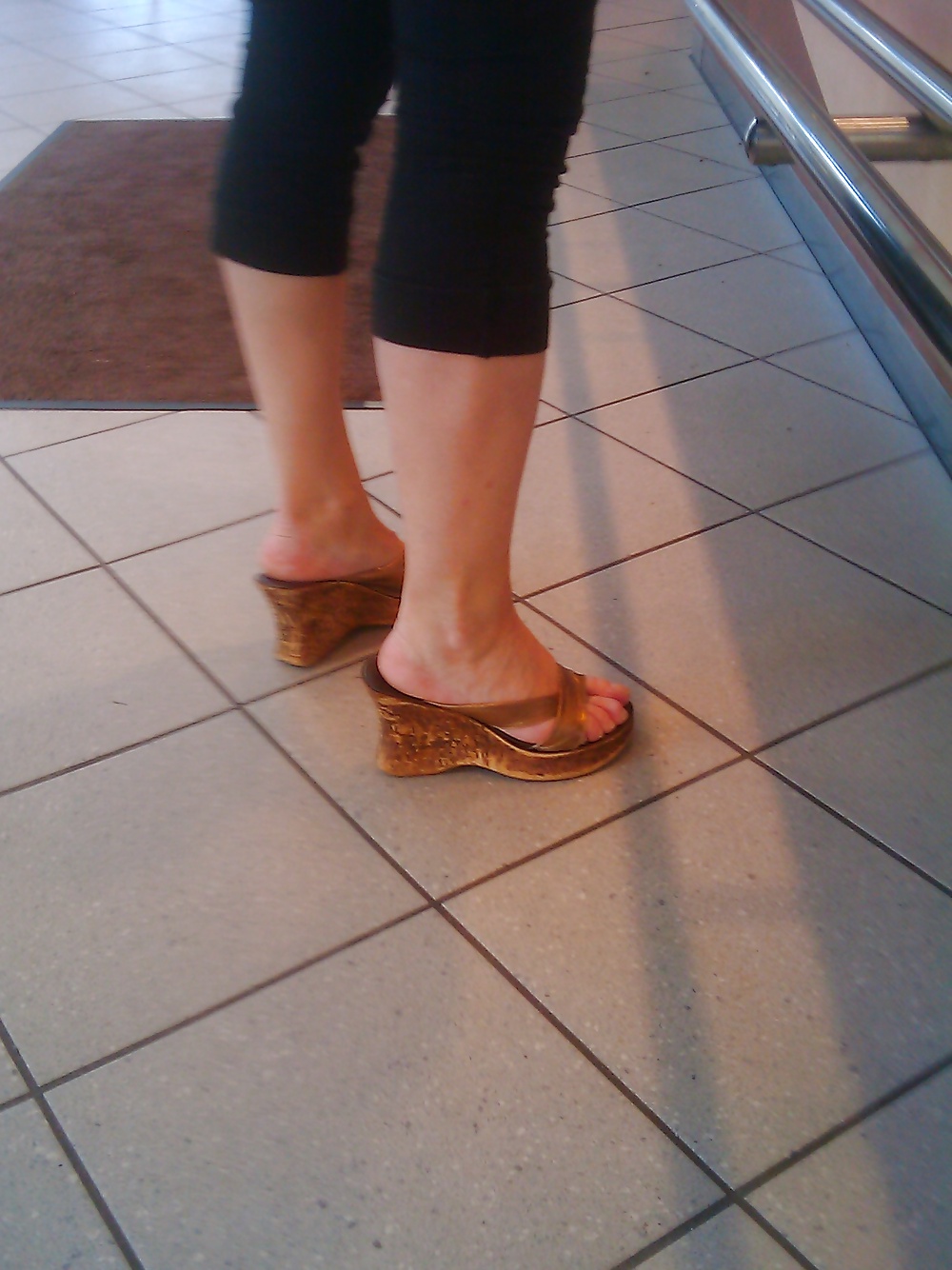 Candids of Platform Sandals #3350814
