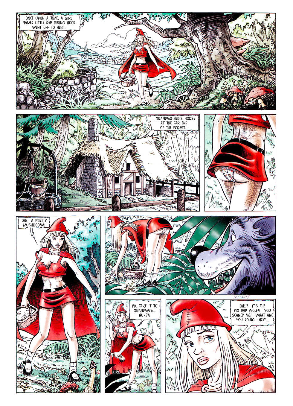 Little Red Riding Hood (the real story) #18035188