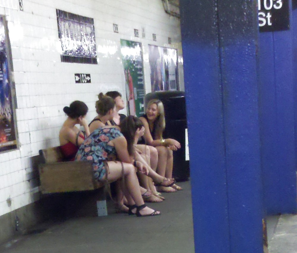 New York Subway Girls 20 #5169560