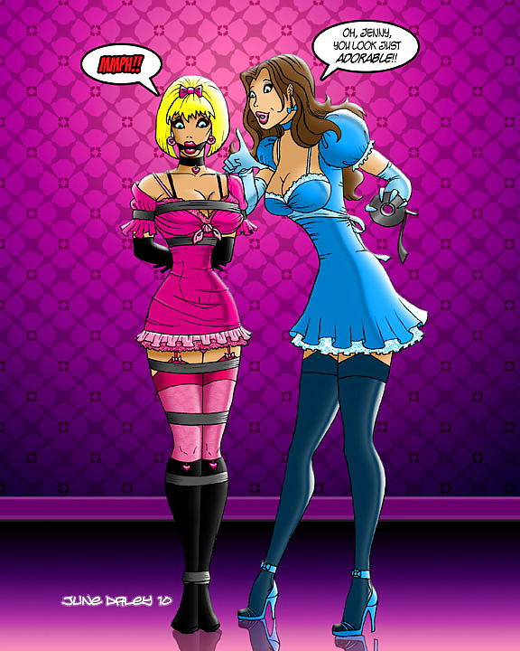 Feminization and sissy toons II, realy girly!! #3233936