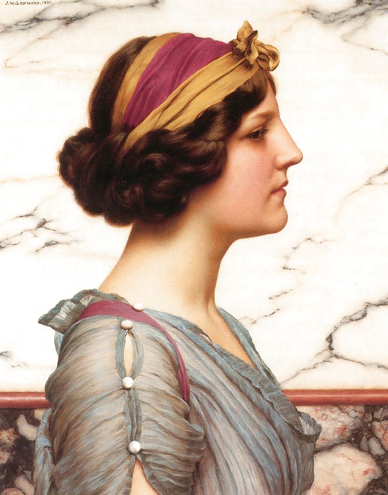 John William Godward: Beautés Classiques 02 #2384597