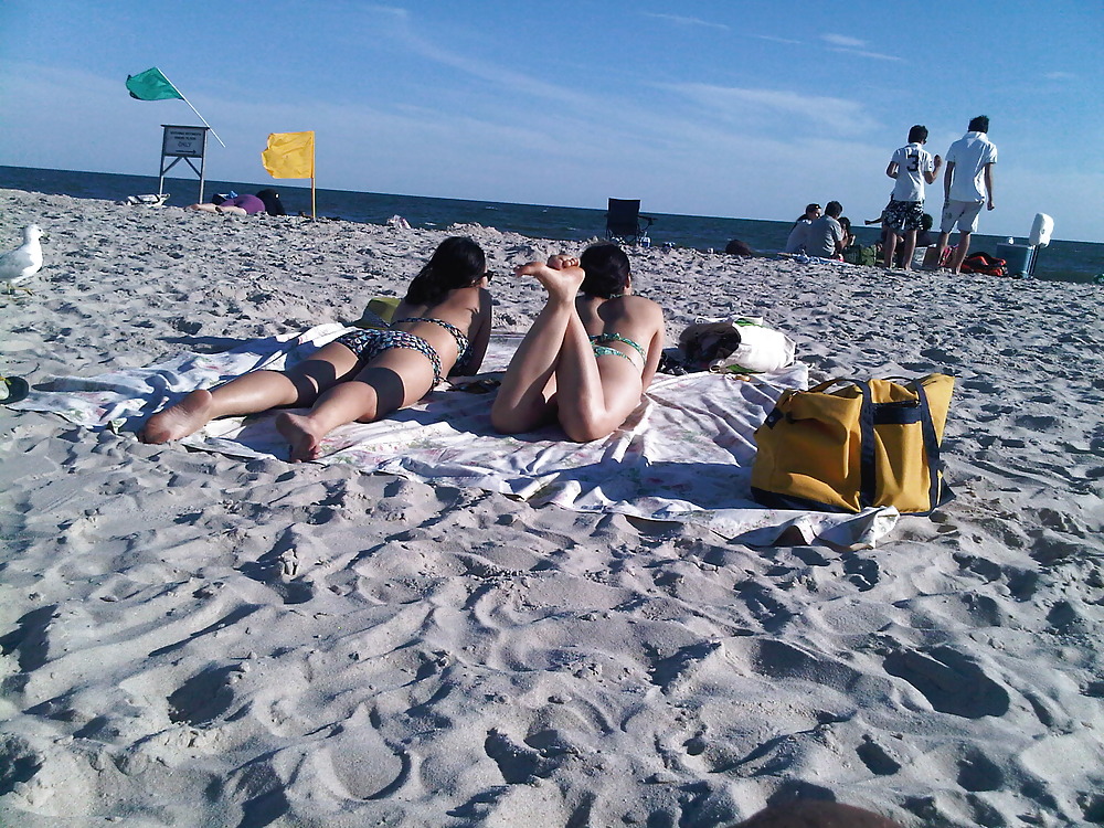 Asians Verlegung Am Strand #1338481