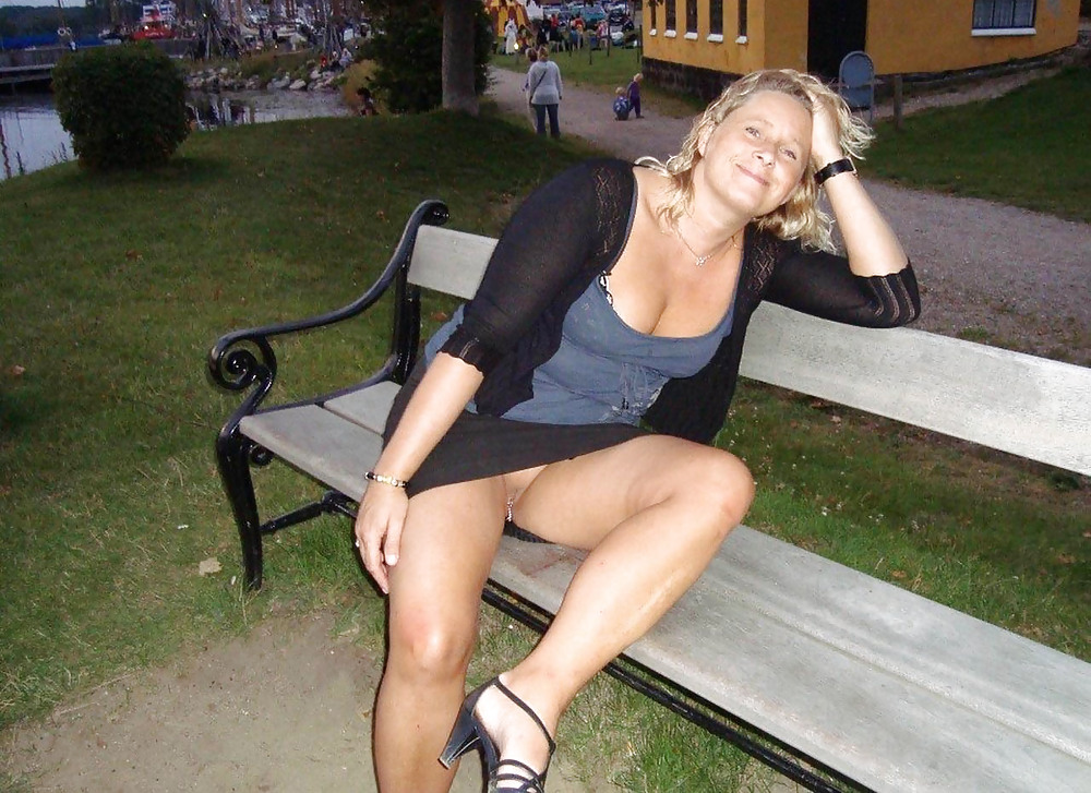 Sluts upskirt and nude on benches 2 #13047021