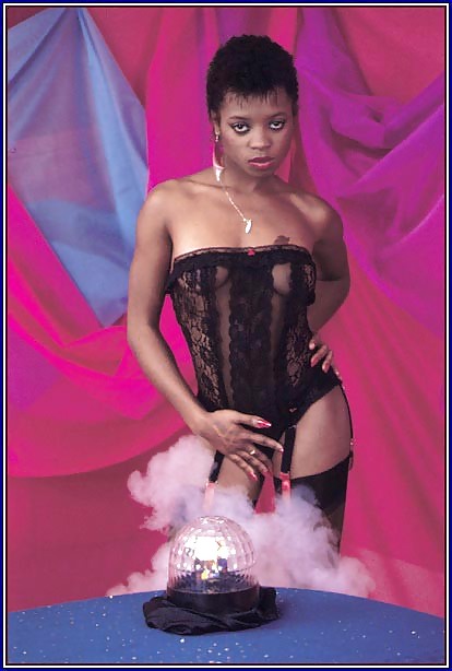 Purple Passion - Classic Ebony Pornstar #12670505