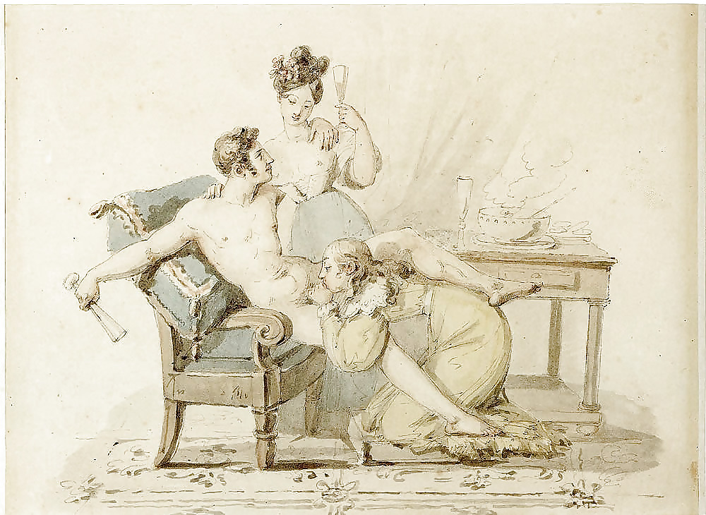 描かれたエロとポルノアート8 - アーティストn.n. (1) c. 1800
 #5824616