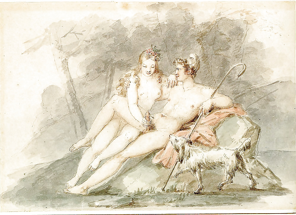 Gezeichnet Ero Und Porno Kunst 8 - Künstler Nn (1) C. 1800 #5824624