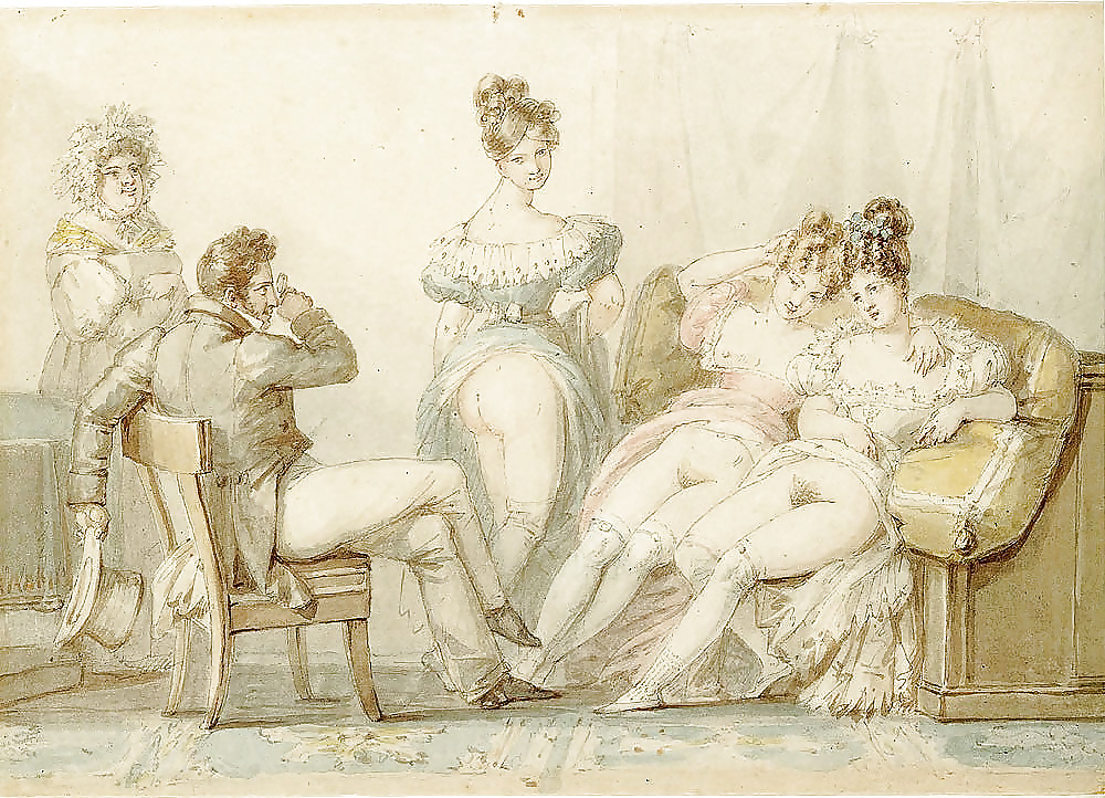 Drawn Ero and Porn Art 8 - Artist N.N. (1) c. 1800 #5824673