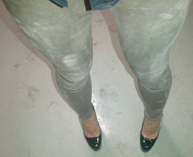 Suede leggings mmm! i love the feeling grrr!!! #17663808