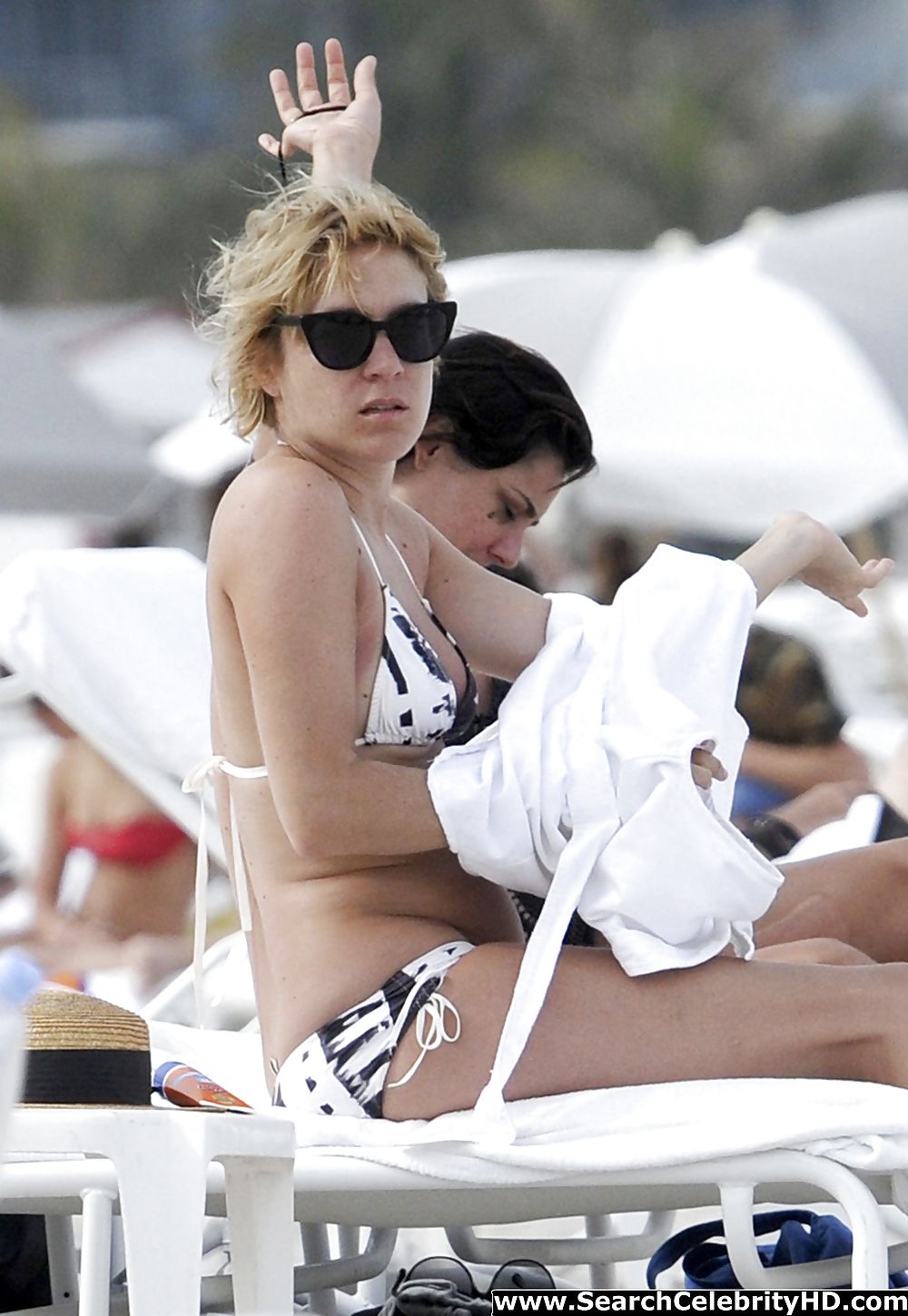 Chloe Sevigny shows off bikini body in Miami Beach