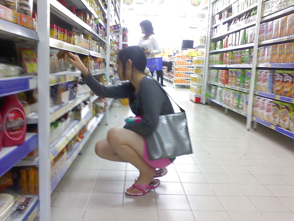 White Panty Cute Teen, Hypermart, PTC, Surabaya, Indonesia #6957850