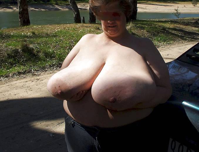 FAT GRANNY WITH HUGE BOOBS  #17531863