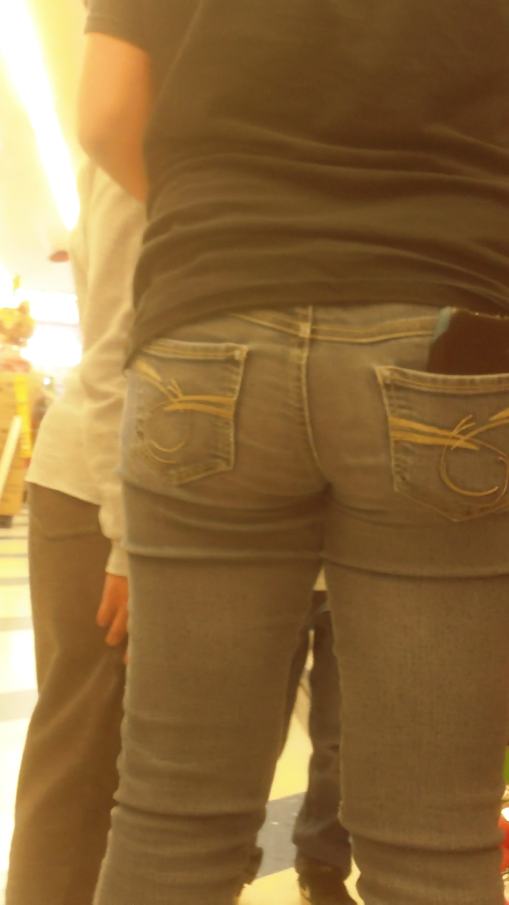 Young teen butts & ass at the store #21239987