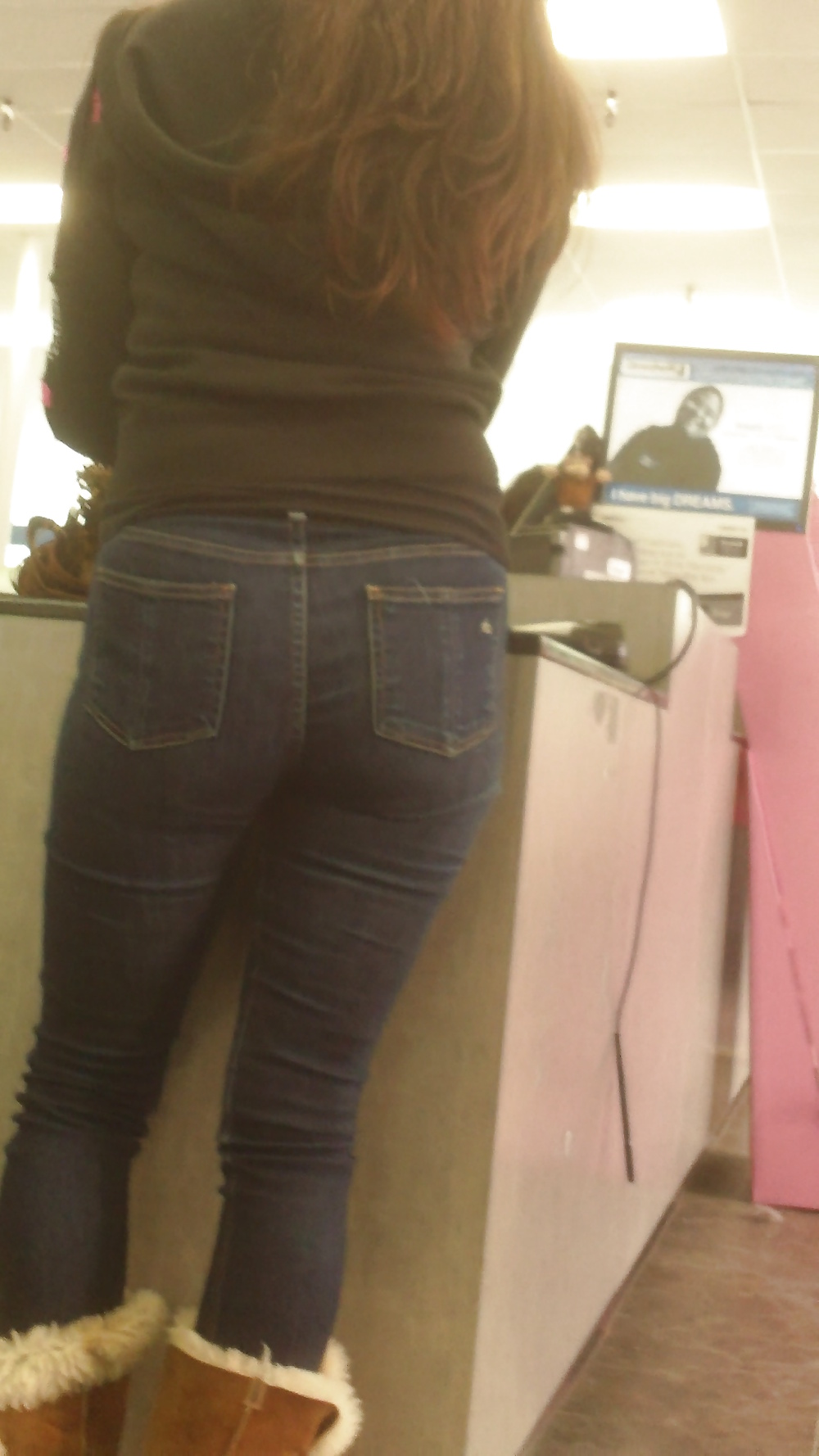 Young teen butts & ass at the store #21240554