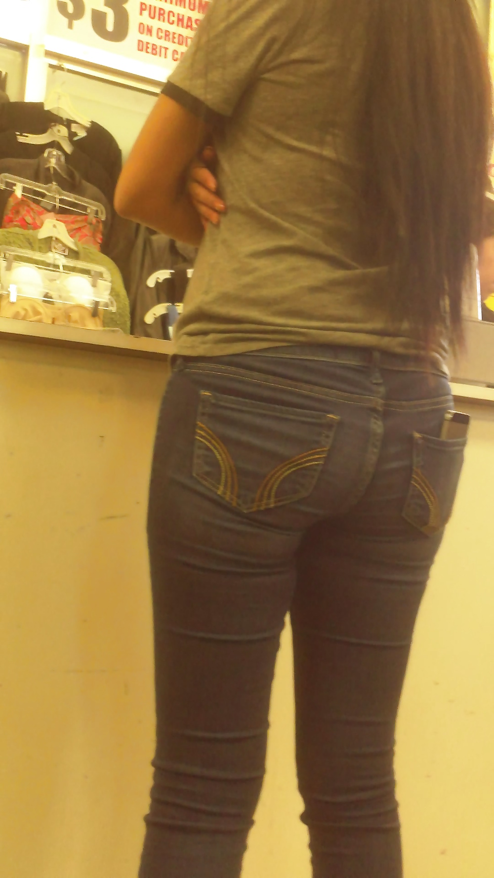 Young teen butts & ass at the store #21240647