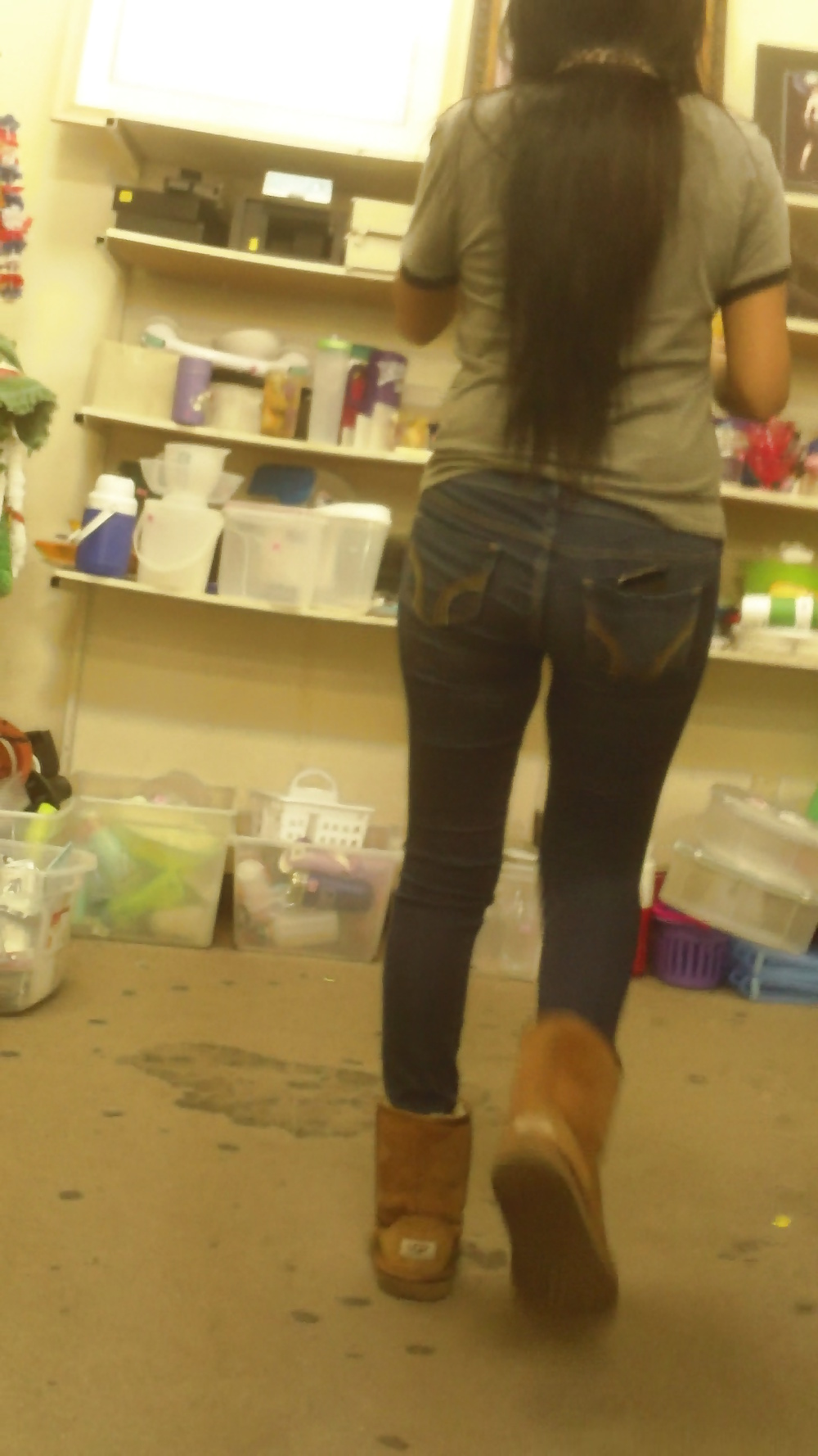 Young teen butts & ass at the store #21240674