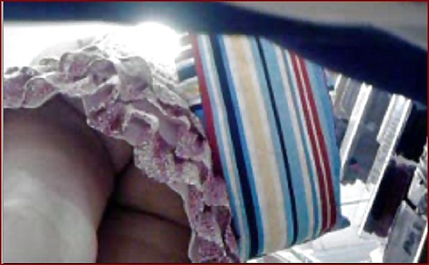 Babe with unlit tanga  #9653044