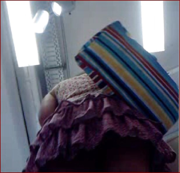 Babe with unlit tanga  #9653093