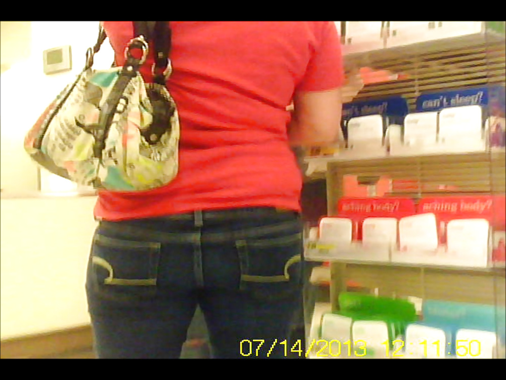 Two Chunky Chicks at Pharmacy #12600976