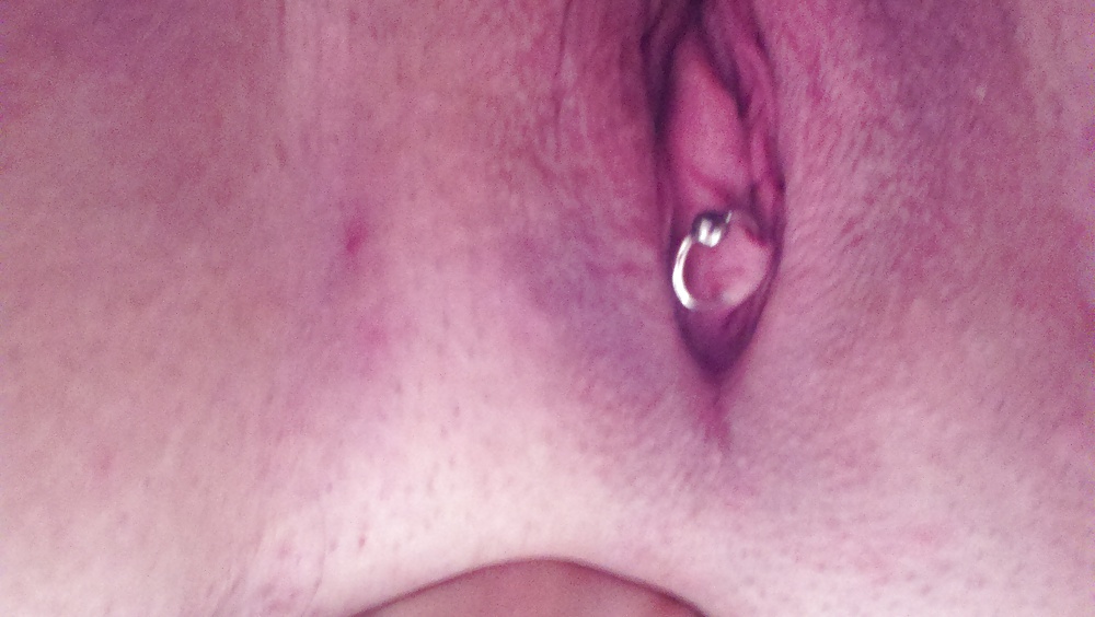 My pierced clit #14217025