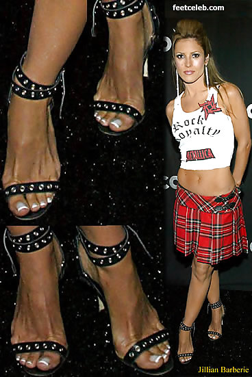 Elegant Jillian Barberie Foot Pics