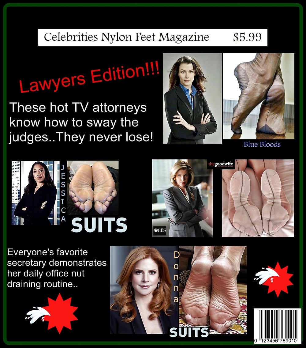 Celeb Feet Magazine Covers #13105345