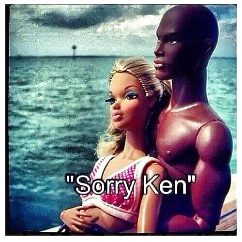 Barbie doesn't really like Ken #20419021