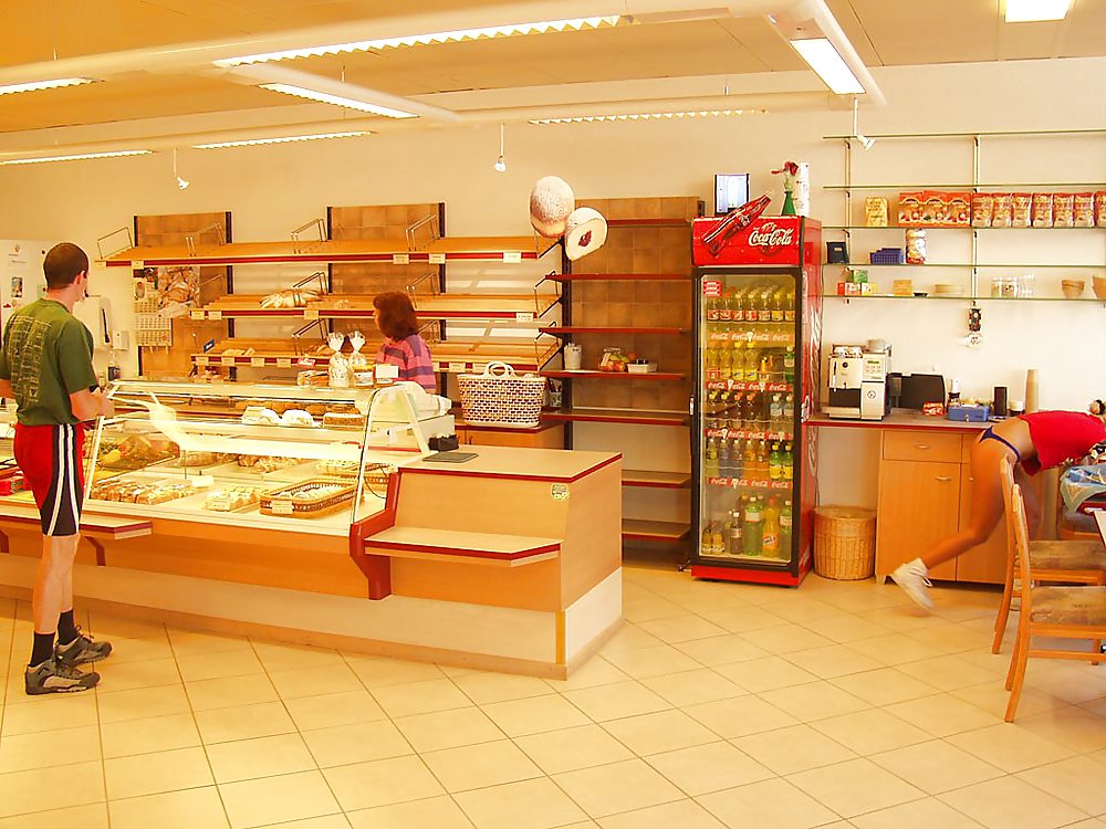 Teen in a swiss Bakery - N. C.  #16130393