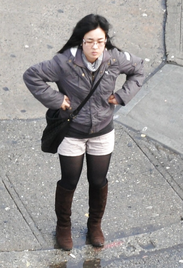 Harlem Ladies within the Heat Contemporary York Asian Shorts and Boots #9678565