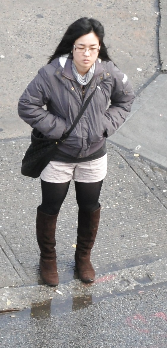 Harlem Ladies within the Heat Contemporary York Asian Shorts and Boots #9678569