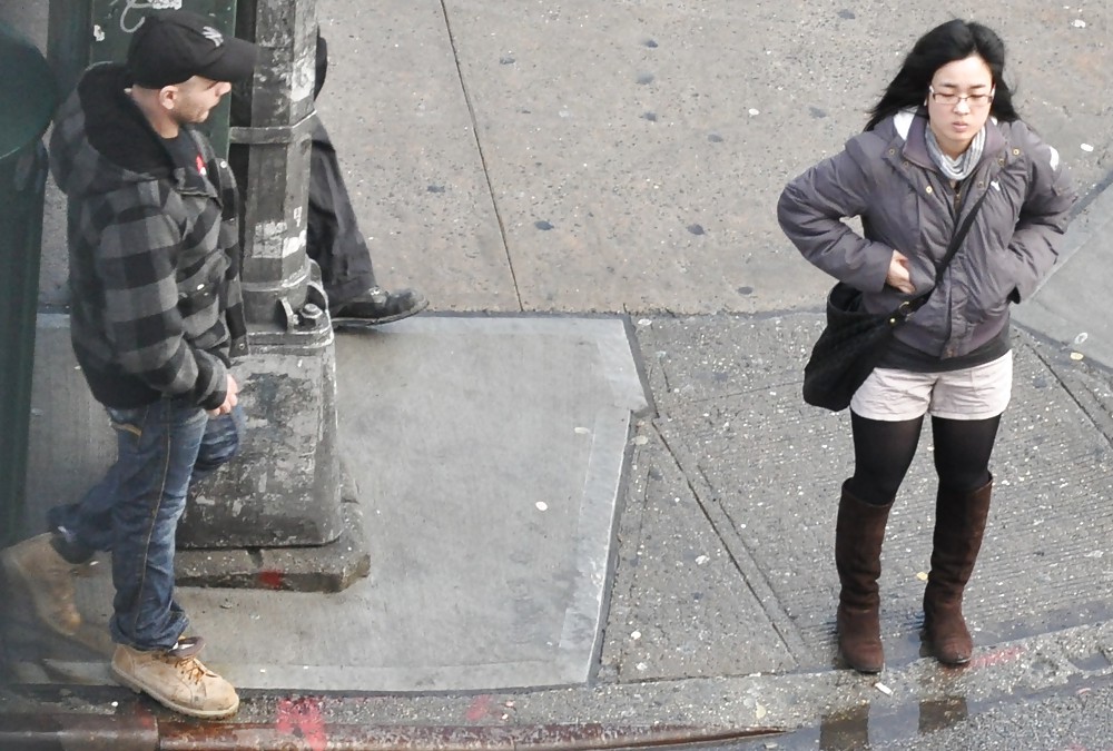 Harlem Ladies within the Heat Contemporary York Asian Shorts and Boots #9678573